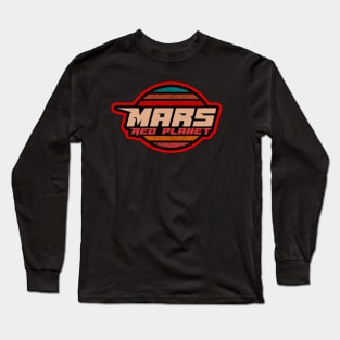 Mars red planet Long Sleeve T-Shirt